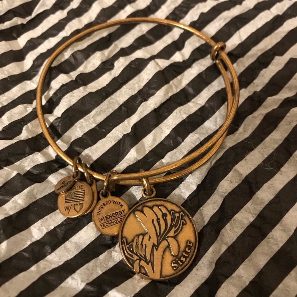 Alex and Ani Gold Sister Bracelet